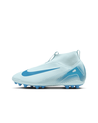 Nike Jr. Mercurial Superfly 10 Academy AG Yuksek Bilekli Kucuk Genc Cocuk Kramponu. Nike TR